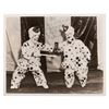 Image 2 : A Signed Jack & Ruby Landrus Photo, Little People Clowns in the Mickey Mouse Circus.