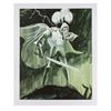 Image 1 : A Marc Davis Haunted Mansion Beheaded Knight Concept Art Print.
