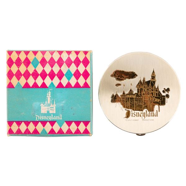 An Early Sleeping Beauty Castle Compact in Box.