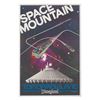 Image 1 : A  1977 Tomorrowland Space Mountain Poster.