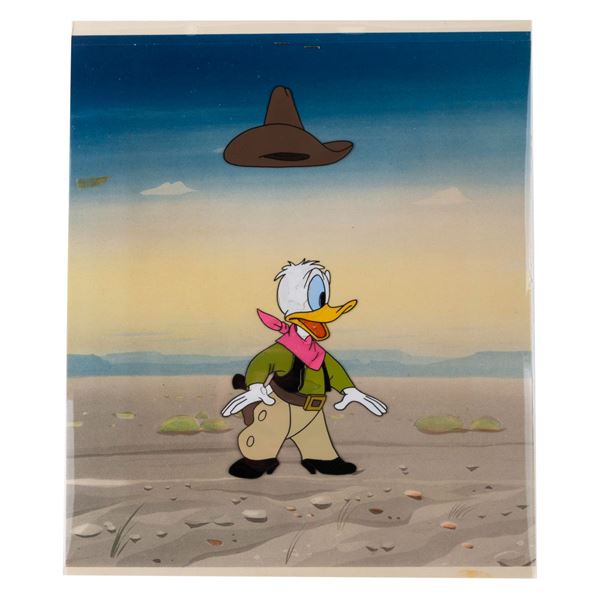 An Original Production Cel of Donald Duck.