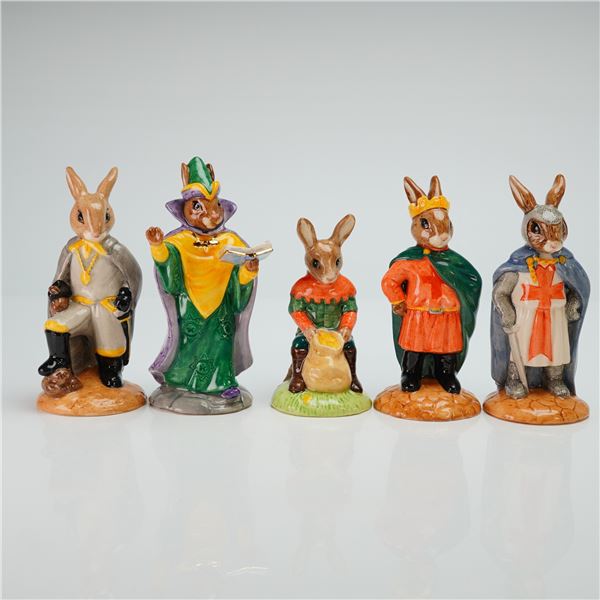 Five Royal Doulton Bunnykins Figurines