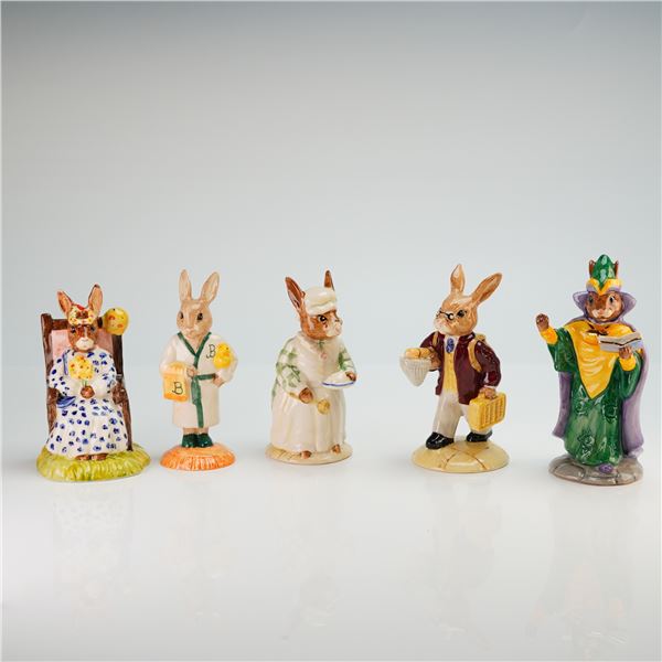 5pc Royal Doulton Bunnykins Figurines