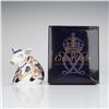 Image 5 : Royal Crown Derby Sitting Piglet Paperweight