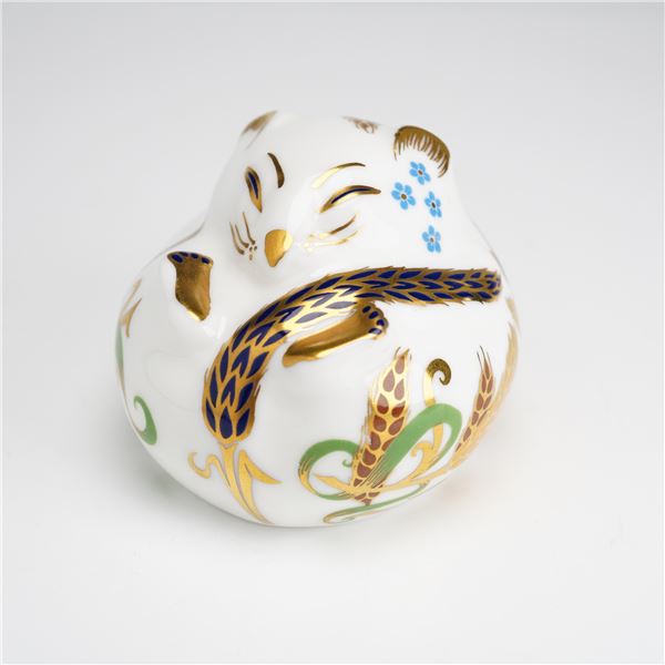 Royal Crown Derby Dormouse Paperweight