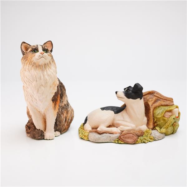2pc Border Fine Arts Scotland Animal Figurines