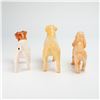 Image 2 : 3pc Beswick Porcelain Dog Figurines- Lab, Golden & JRT