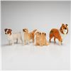 Image 1 : 4pc Beswick Porcelain Dog Figurines Rough Collie Lochinvar