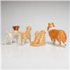 Image 2 : 4pc Beswick Porcelain Dog Figurines Rough Collie Lochinvar