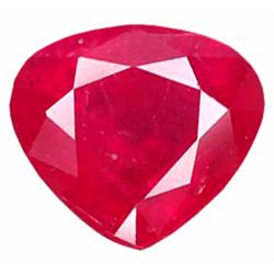 2.45ct Phenomenal Tear Shape Red Ruby (GEM-18279)