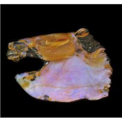 83.42ct Handcarved Rare Australian Boulder Opal Stallion (GEM-20372)