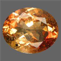 7.58ct Oval Cut Top AAA Imperial Topaz VVS Appraisal Estimate $1325 (GEM-8870)