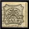 Image 1 : 1852 RARE Italy Roman States 8b Postal Stamp Hi Grade (STM-0188)