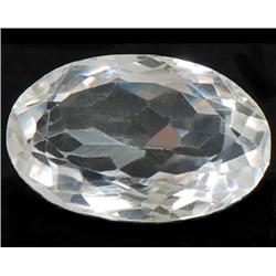 23.65ct. Brialliant Natural WHITE QUARTZ VVS (GEM-20184)