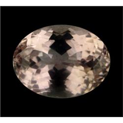 83.0ct Natural Top Rare Yellowish Pink Kunzite FLAWLESS Appraisal Estimate $6225 (GEM-17303)