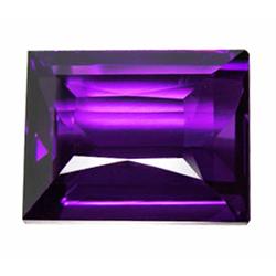 42.25ct Baguette Purple Amethyst Gems Appraisal Estimate $1465 (GEM-16682)