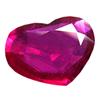 Image 1 : 5.65ct Winsome Heart Cut Top Red Pink Ruby (GEM-16212)