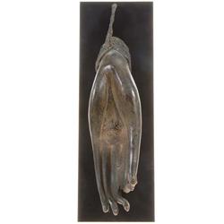 Bronze Buddha Hand on Base (CLB-093)