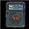 Image 2 : 2005 Satin Lincoln Cent Coin Graded PR69 Red (COI-4313)