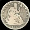 Image 1 : 1877 Seated Half Better Circulated (COI-5845)