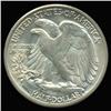 Image 2 : 1942S Walking Liberty Half Dollar Choice+ Unc RARE Variety (COI-6314)