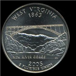 2005D WV SMS Quarter ICG MS69 RARE This Grade! (COI-6368)
