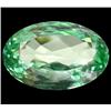 Image 1 : 40.68ct Rarest Natural Deep Green Kunzite Oval VVS Appraisal Estimate $4250 (GEM-16409)