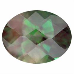 1.19ct Brilliant Fire Deep Green AAA Andesine (GEM-19588)