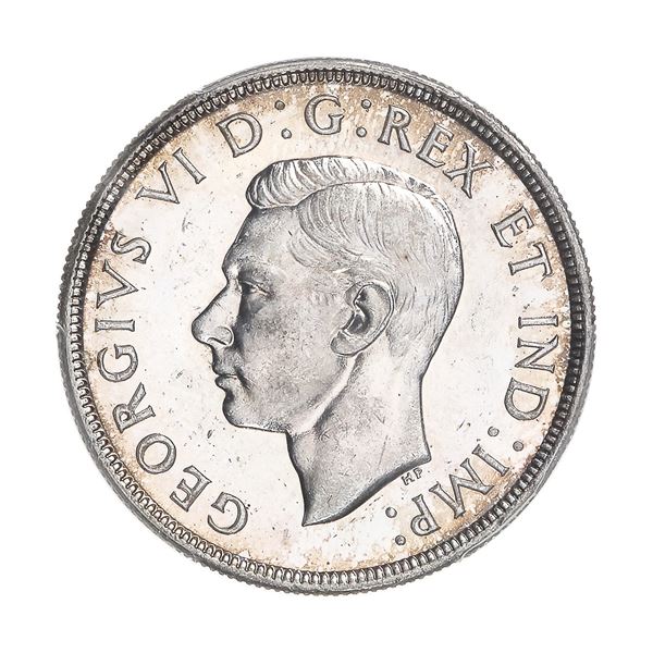 Canada. George VI (1936-1952). Dollar, 1946 PCGS MS 63,