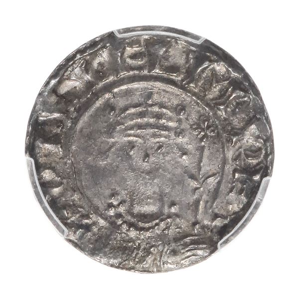 England. Norman Kings. William I, "the Conqueror" (1066-1087). Silver Paxs-type Penny PCGS AU55,