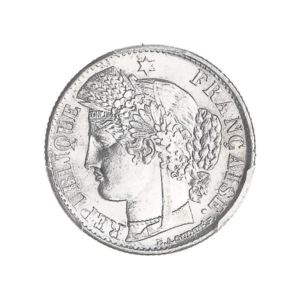 France. Second Republic. 50 Centimes, 1850 A PCGS MS64,