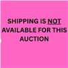 Image 1 : NO SHIPPING FOR THIS AUCTION