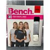 Image 2 : Bench Ladies Comfort T-Shirts, Size M/M, 3-Pack Multi-Color