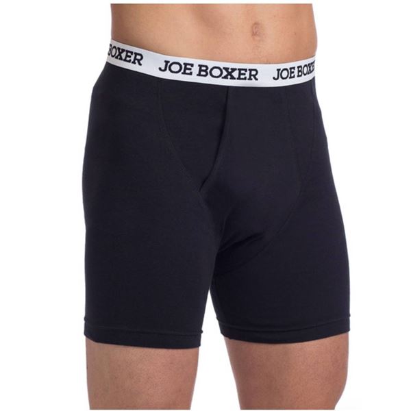 Joe Boxer Men's M/M Boxer Briefs Made with Organic Cotton, 4-Pack