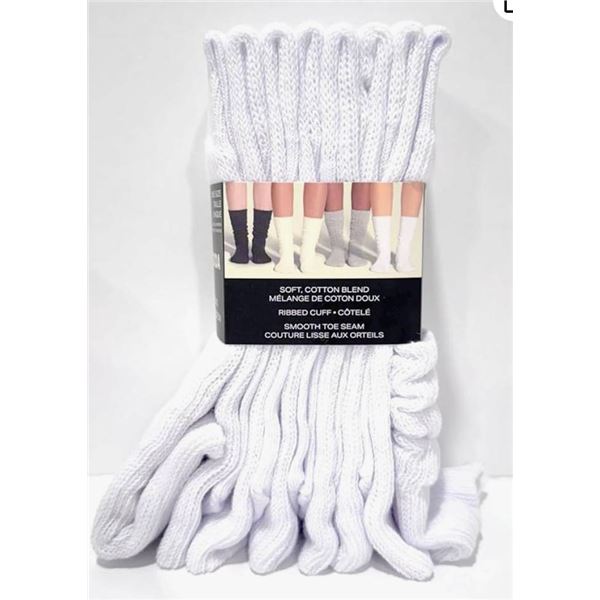 Scotch & Soda 4-Pack Slouch Crew Socks - White