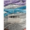 Image 3 : 6 USB Charging Cables with Braided Design, Multi-Color