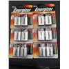Image 2 : Lot of 6 - Packs Energizer Max 9V Alkaline Batteries (2 per pack, 12 Total)