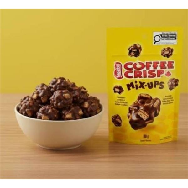 Lot of 6 - Nestle Coffee Crisp Mix-Ups, 110g