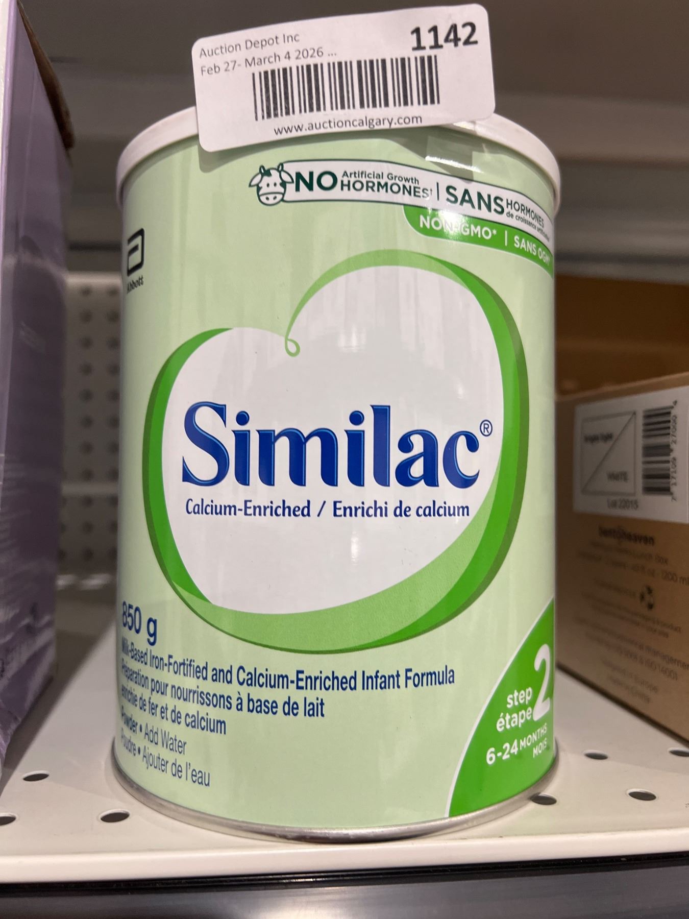 Similac Step 2 Calcium-Enriched Iron-Fortified Infant Formula, 850g