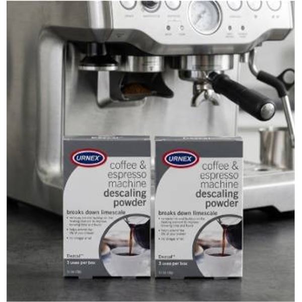 Urnex Coffee and Espresso Machine Descaling Powder - Two Packets