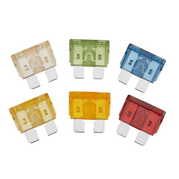 SteelCore 120-Pc Mini Auto Fuse Assortment with Color-Coded Fuses
