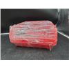 Image 2 : Stacking Red Plastic Storage Bin with Contents