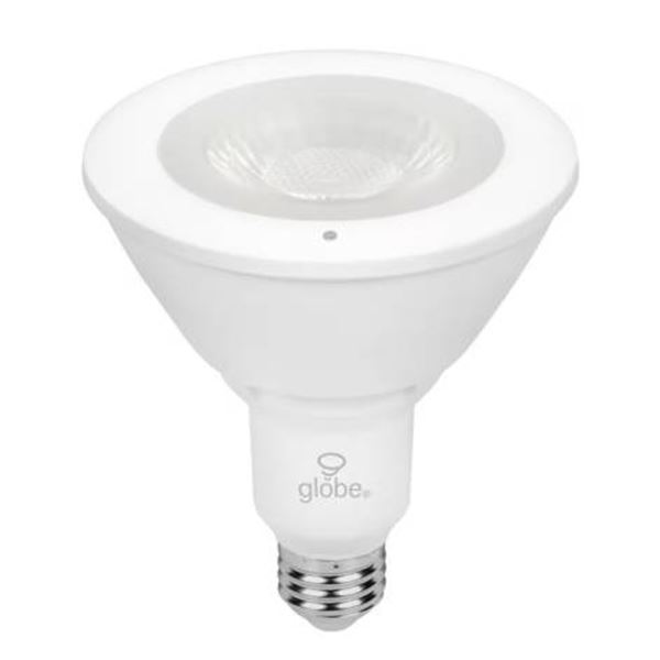 Globe Electric PAR38 LED Bulb, Dusk to Dawn with Light Sensor, 13W, 1100 Lumens