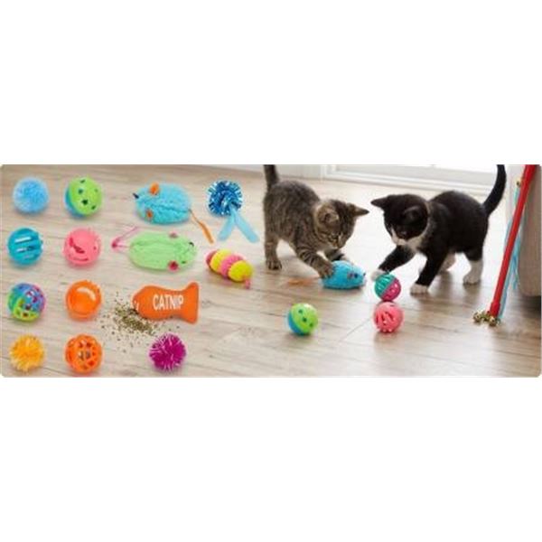 2 -13 pc packs Hartz Just for Cats Toy Variety Pack, Cat Toys