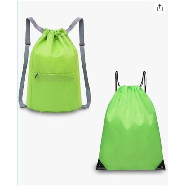 funincrea 2 pc draw string backpack
