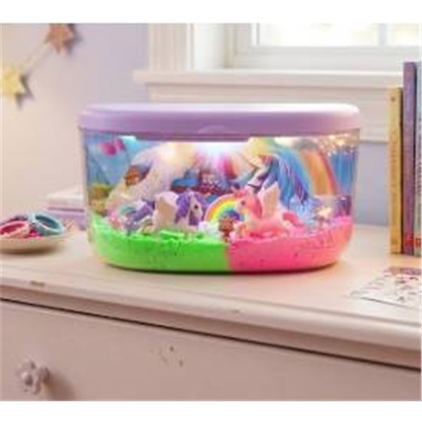 Unicorn Magic Sand Light-Up Box DIY Scene with Remote Control