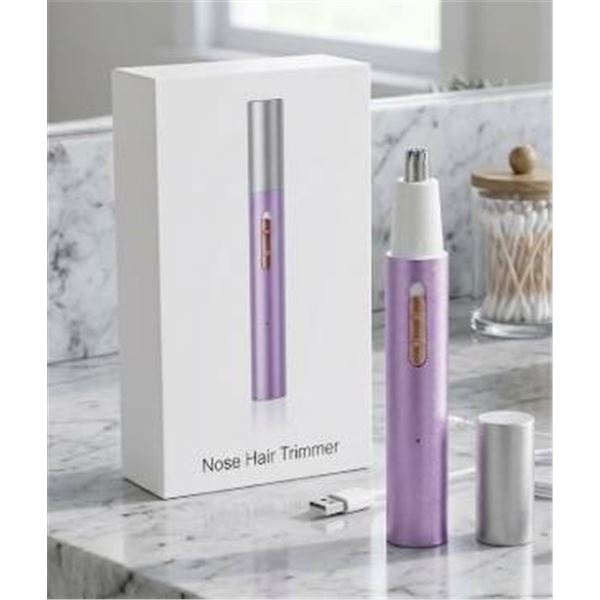 XJQ-3029-2T-PL Nose Hair Trimmer with Rechargeable Design and Waterproof Features