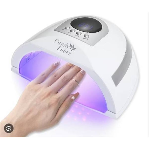 Candy Lover 2-in-1 Smart Nail Lamp 132W UV/LED Dryer
