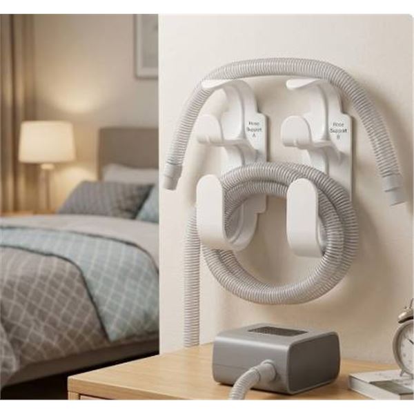 CPAP Hose Holder and Organizer with Anti-Latchback Feature, 2 Pieces by Daekpaek