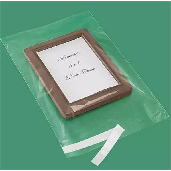 IMailer 2x200 Self-Sealing Resealable Bags for A4 Documents, Photos, and Cards - 5x7"